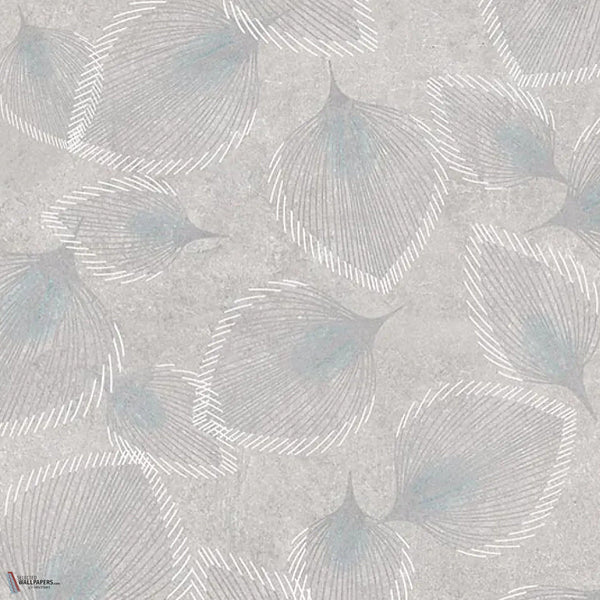 Herbarium wallpaper in Eucalyptus by Tecnografica — colour swatch