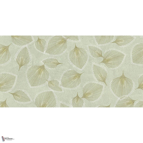 Herbarium wallpaper in Mint by Tecnografica — full design