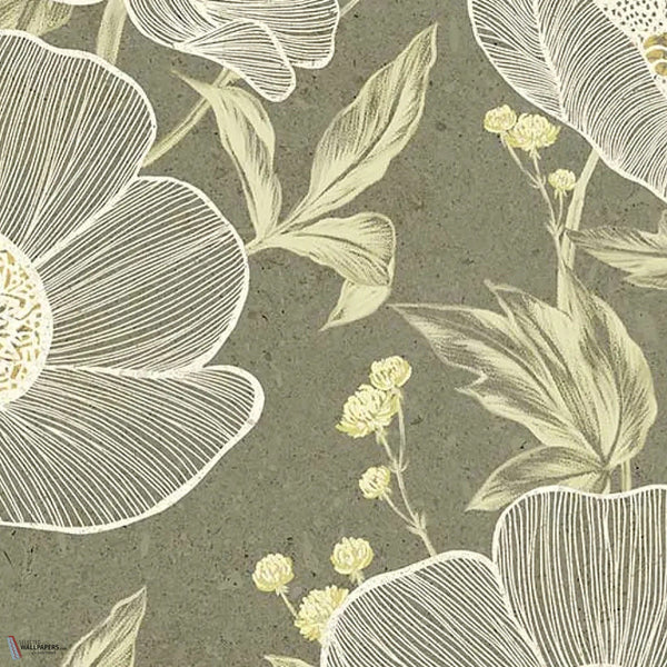 Heritage Tapete in Sage von Tecnografica — Farbmuster