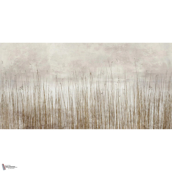 Horizon behang in Beige A van Tecnografica — volledig ontwerp