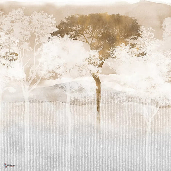 Japan Forest behang in Sunset van Tecnografica — kleurstaal
