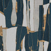 Kintsugi behang in Blue van Tecnografica — kleurstaal