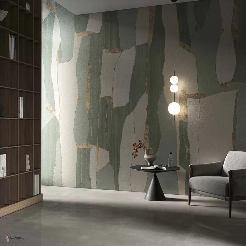 Kintsugi wallpaper by Tecnografica — interior