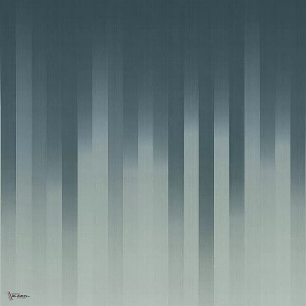 Komi behang in Blue van Tecnografica — kleurstaal