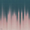 Komi behang in Blue Pink van Tecnografica — kleurstaal