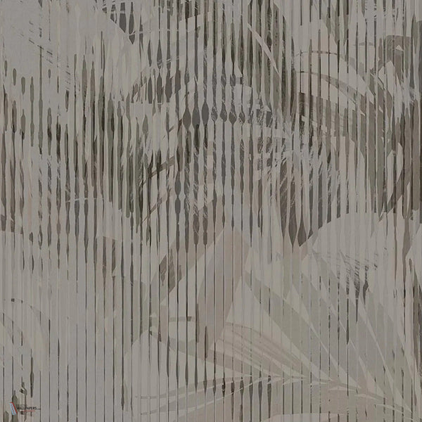 Leafcode behang in Mud van Tecnografica — kleurstaal