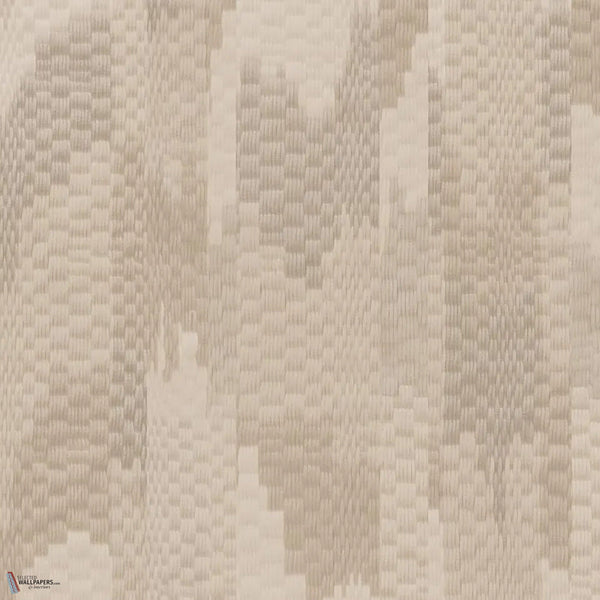 Loom wallpaper in Beige by Tecnografica — colour swatch