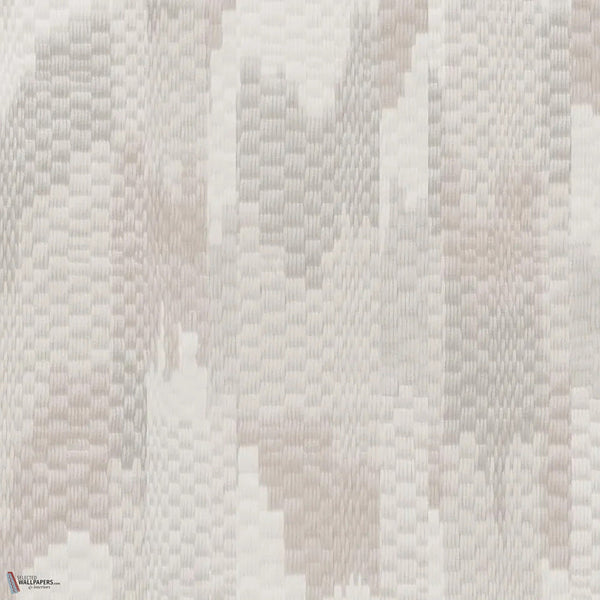 Loom wallpaper in Ivory by Tecnografica — colour swatch