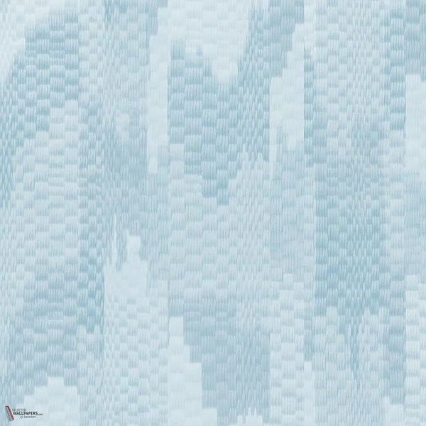 Loom wallpaper in Sky Blue by Tecnografica — colour swatch