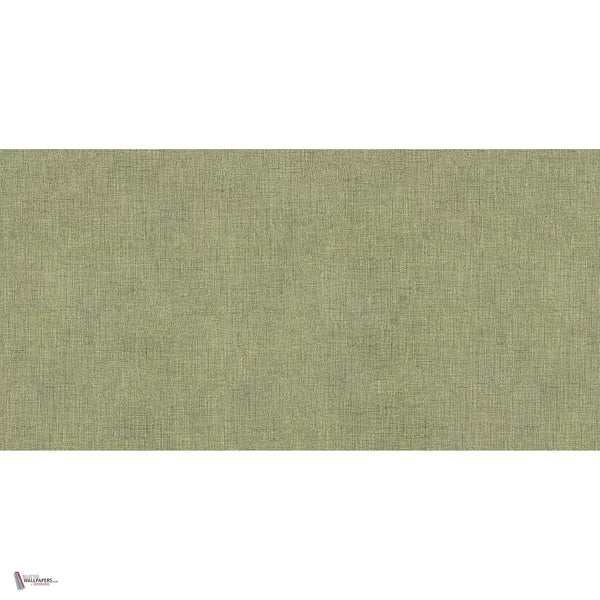 Love Poems behang in Canvas Green van Tecnografica — volledig ontwerp