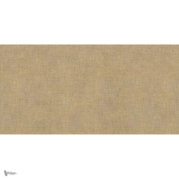 Love Poems behang in Canvas Ochre van Tecnografica — volledig ontwerp