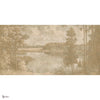 Love Poems behang in Ochre van Tecnografica — volledig ontwerp
