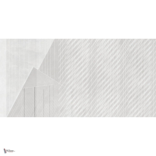 Luminfold wallpaper in White A by Tecnografica — full design