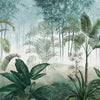 Morgan behang in Emerald A van Tecnografica — kleurstaal