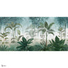 Morgan behang in Emerald A van Tecnografica — volledig ontwerp