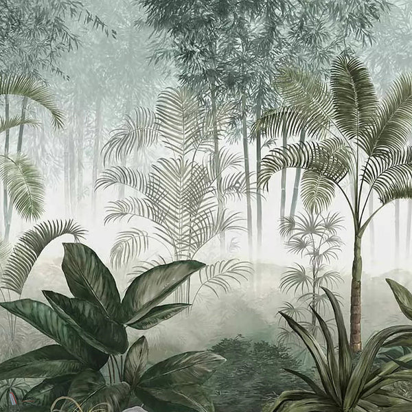 Morgan behang in Moss A van Tecnografica — kleurstaal