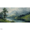 Mountain Serenity behang in Color van Tecnografica — volledig ontwerp