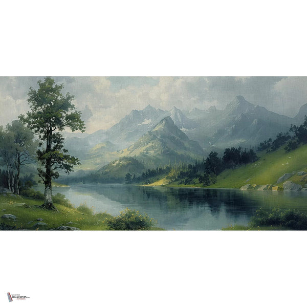 Mountain Serenity behang in Color van Tecnografica — volledig ontwerp