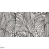 Musa behang in Black van Tecnografica — volledig ontwerp
