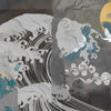 Nami Tapete in Carbon von Tecnografica — Farbmuster