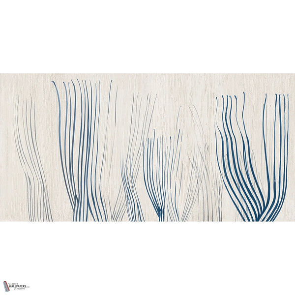 Nerea behang in Blue van Tecnografica — volledig ontwerp