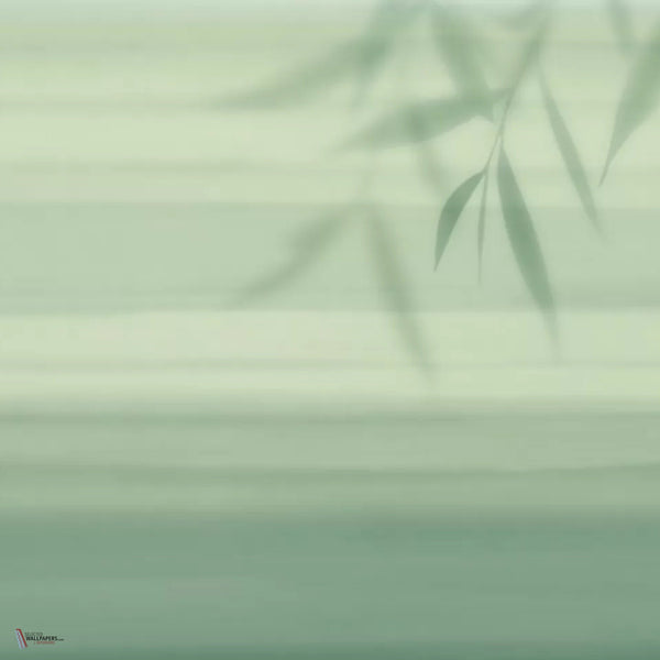 Oriental Breeze behang in Green A van Tecnografica — kleurstaal