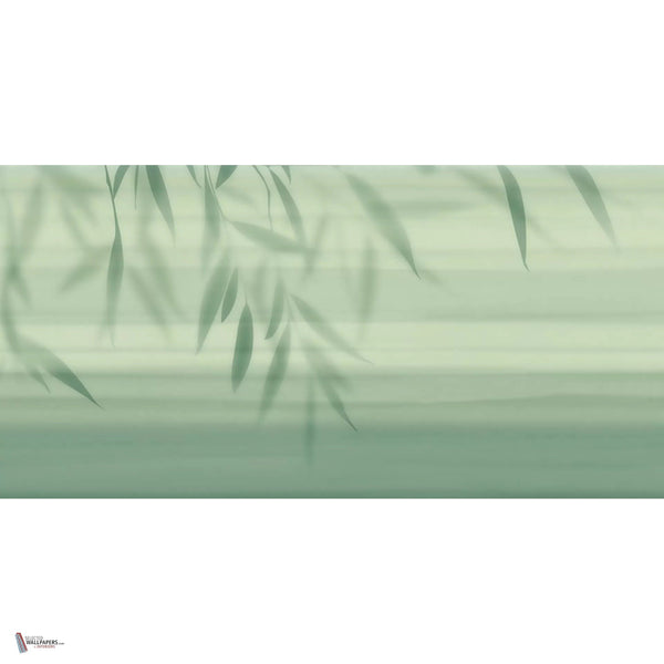 Oriental Breeze behang in Green B van Tecnografica — volledig ontwerp
