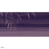 Oriental Breeze behang in Ultraviolet B van Tecnografica — volledig ontwerp
