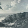 Out of the Woods behang in Blue B van Tecnografica — kleurstaal