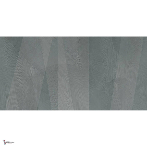 Overline behang in Blue van Tecnografica — volledig ontwerp