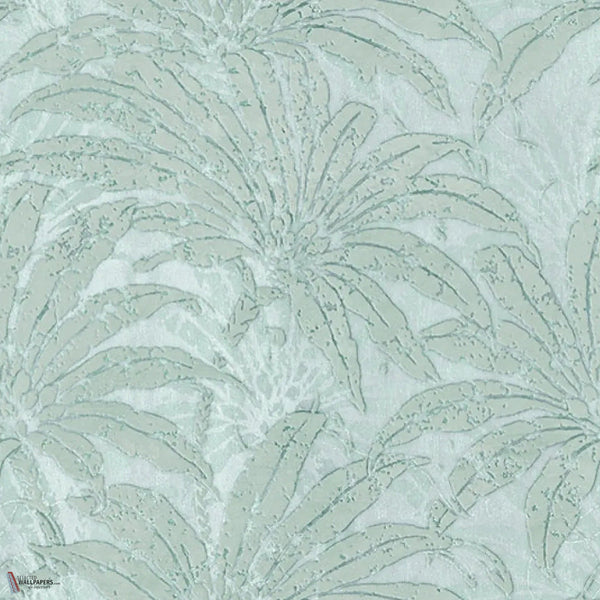 Palm wallpaper in Green by Tecnografica — colour swatch