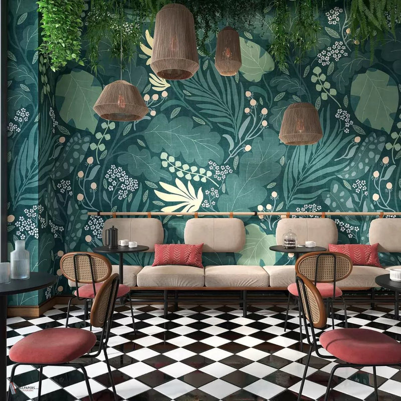 Paloma behang van Tecnografica — interieur