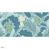 Paloma behang in Turquoise A van Tecnografica — volledig ontwerp