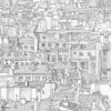 Paris wallpaper in Grey by Tecnografica — colour swatch