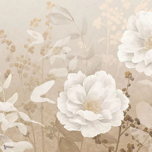 Pemberley behang in Beige van Tecnografica — kleurstaal
