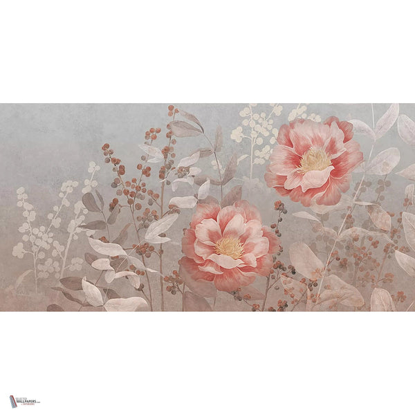 Pemberley behang in Rose van Tecnografica — volledig ontwerp