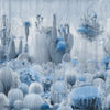 Peyote behang in Blue van Tecnografica — kleurstaal