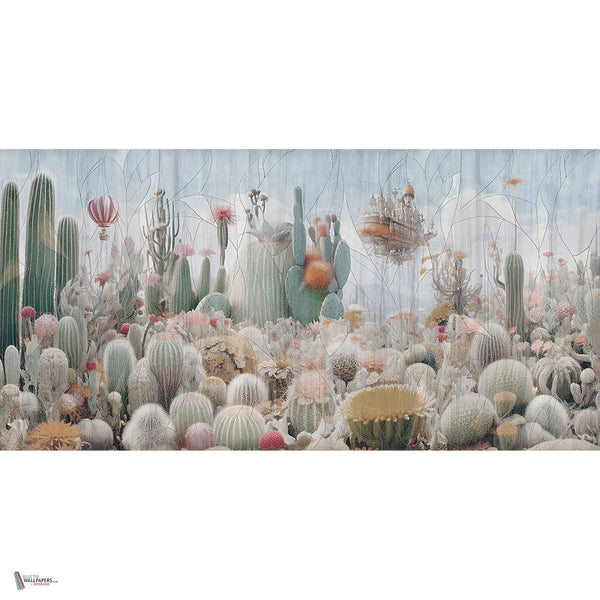 Peyote behang in Cloudy van Tecnografica — volledig ontwerp