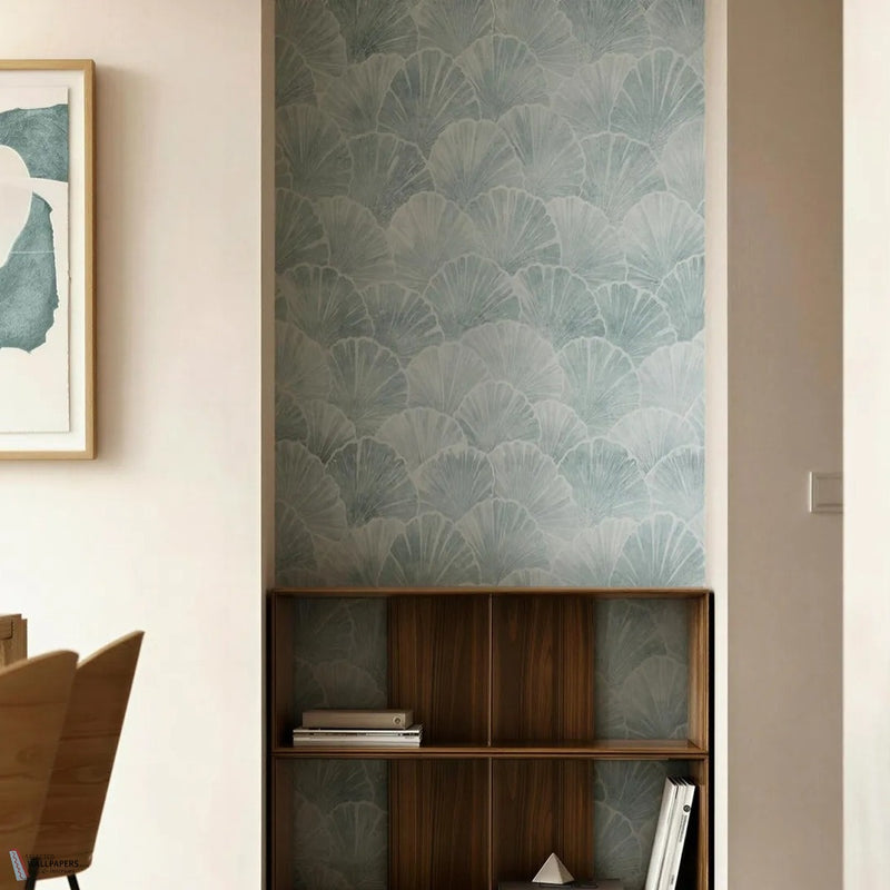 Plissé wallpaper by Tecnografica — interior