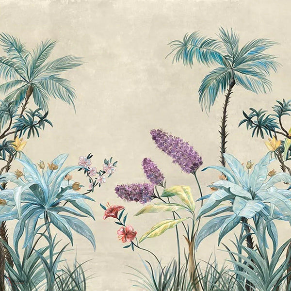 Polly behang in Village van Tecnografica — kleurstaal