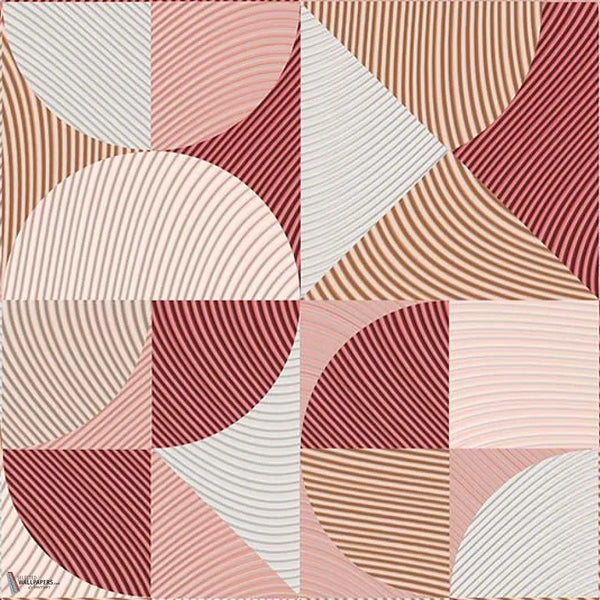 Ritmo wallpaper in Canyon by Tecnografica — colour swatch