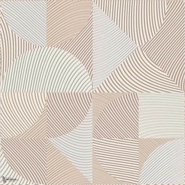 Ritmo wallpaper in Deserto by Tecnografica — colour swatch