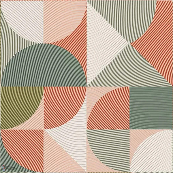 Ritmo wallpaper in Pianura by Tecnografica — colour swatch