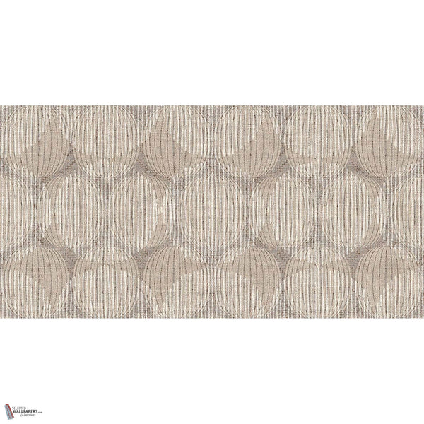 Ritual wallpaper in Beige by Tecnografica — full design