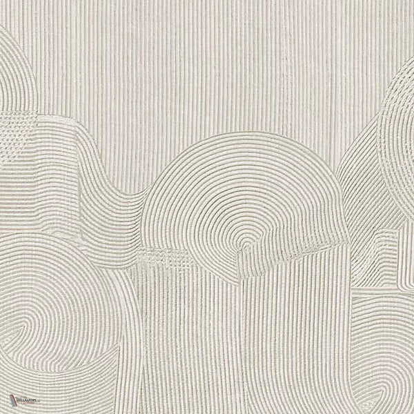 Sakamoto behang in Beige van Tecnografica — kleurstaal