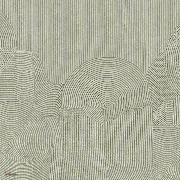 Sakamoto behang in Sage van Tecnografica — kleurstaal