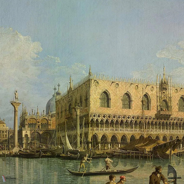 San Marco Dalla Punta Della Dogana wallpaper in San Marco - Canaletto by Tecnografica — colour swatch