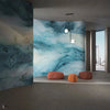 Schiarabocchio: Blue Bay behang van Tecnografica — interieur