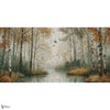 Secret Lake behang in Dark van Tecnografica — volledig ontwerp