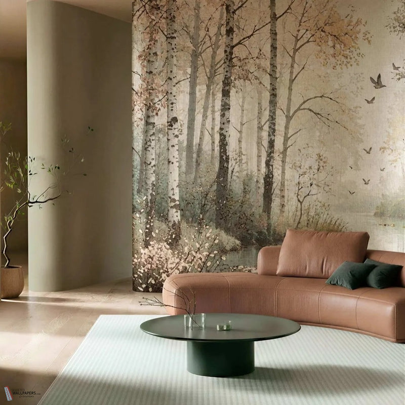 Secret Lake behang van Tecnografica — interieur
